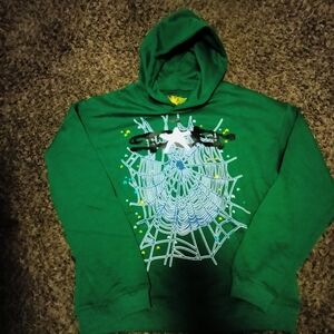 Green Graphic Hoodie